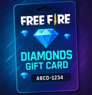 Free Fire Diamonds Gift Card