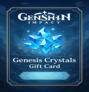 Genshin Impact Genesis Crystals Gift Card