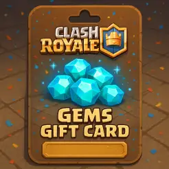 Clash Royale Gems Gift Card