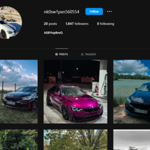 ⭐ Instagram Account For Sale ⭐ 1.5K ⭐ Aged 2013 ✅ Best Follower Quality ✅ USA – Europe Followers 🔵 Any Niche 🔵 OG Mail ⭐